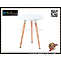 New model MDF round table 3 legs with beech base